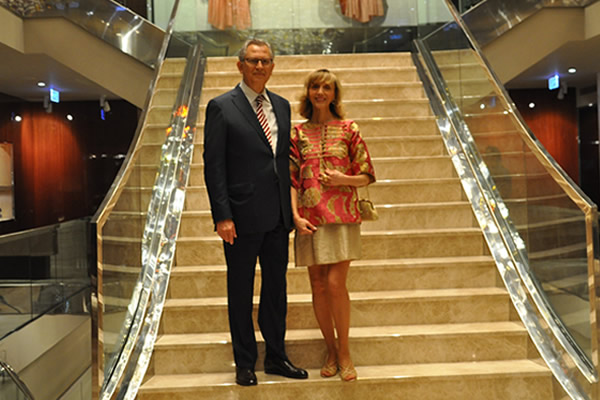 Dr. Yalçın ve Dr. Serpil Ayaslı ARMAGGAN’ın Nuruosmaniye magaza açılışında